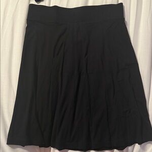 J. Crew Classic Black Midi Skirt